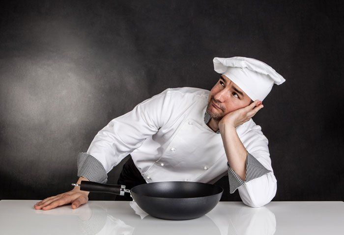 Chef wondering what to add in his menu