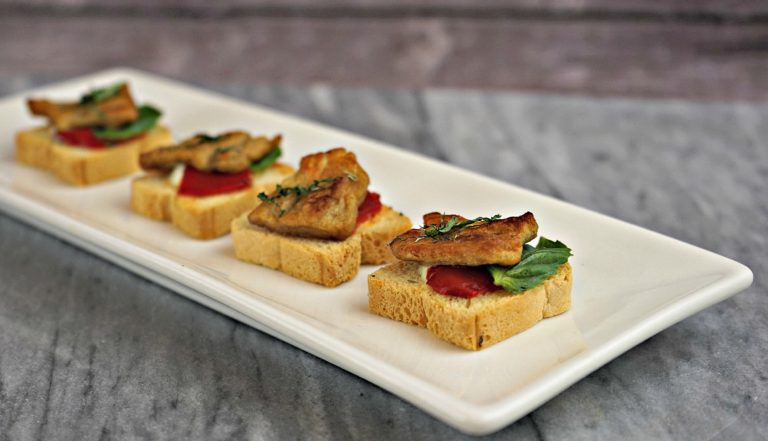 Porcini Nuckhen Canape Recipe