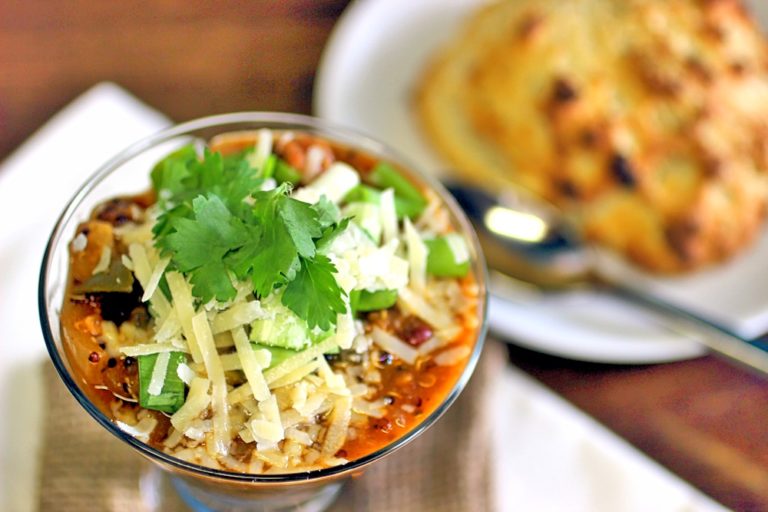 Quinoa and Three Bean Chili