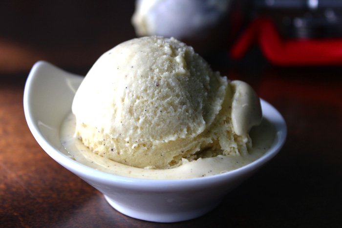 Bourbon Vanilla Bean Ice Cream