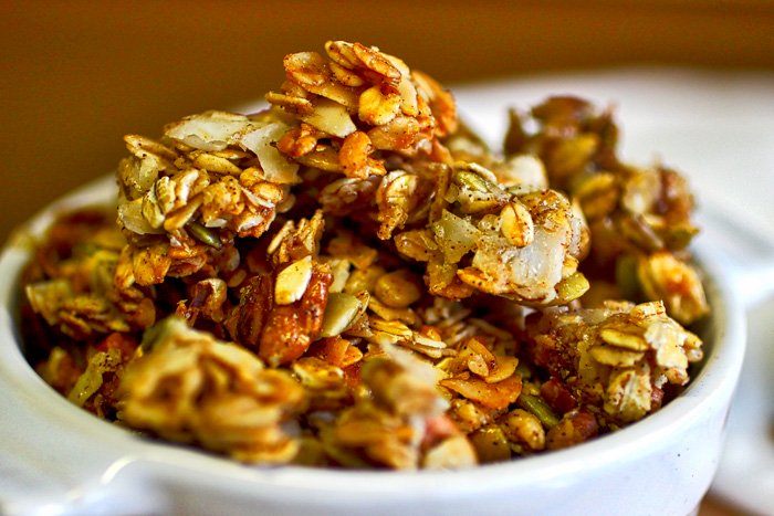 Buttery Maple-Pecan Granola