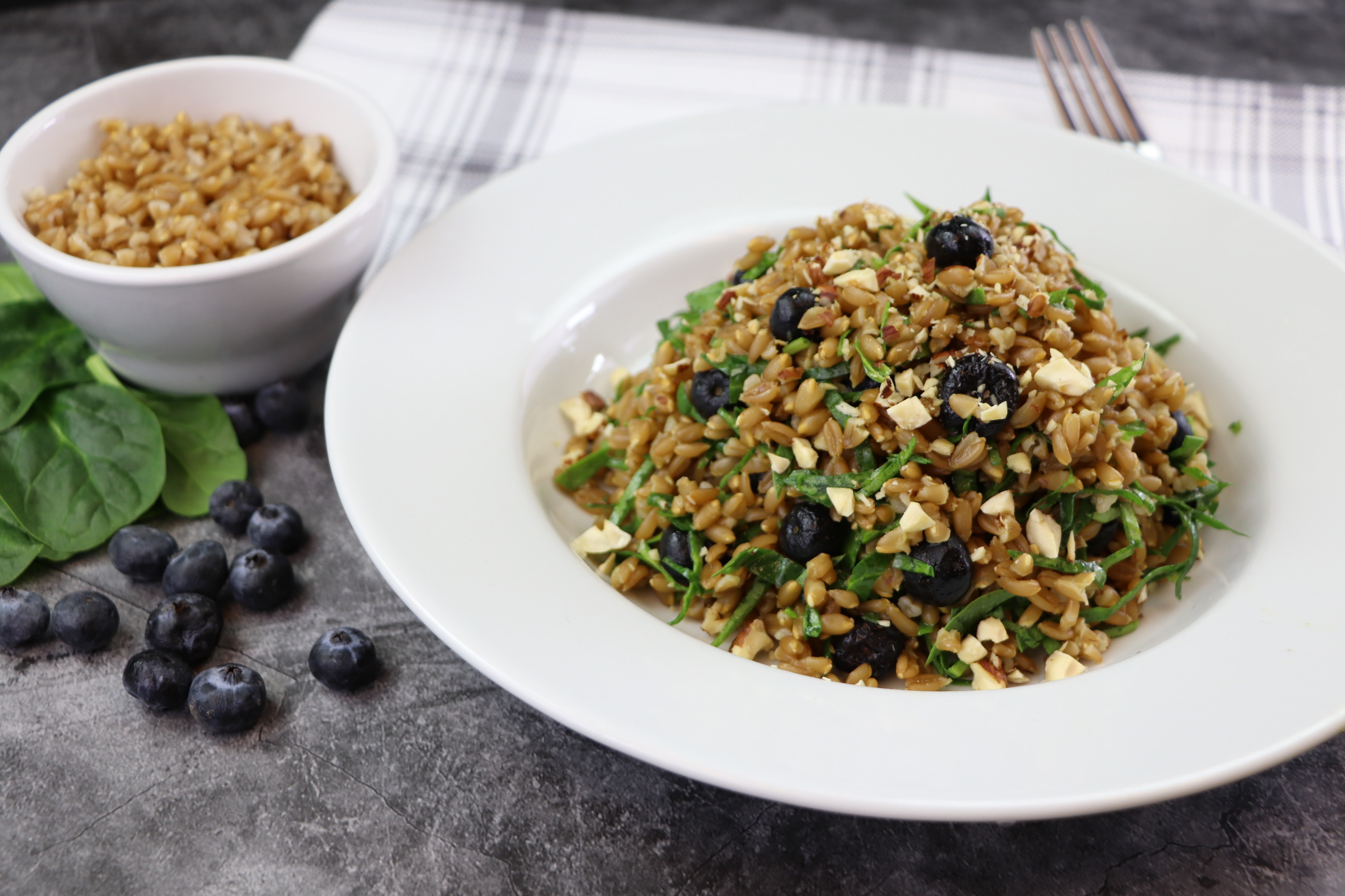 Farro Apricot Salad