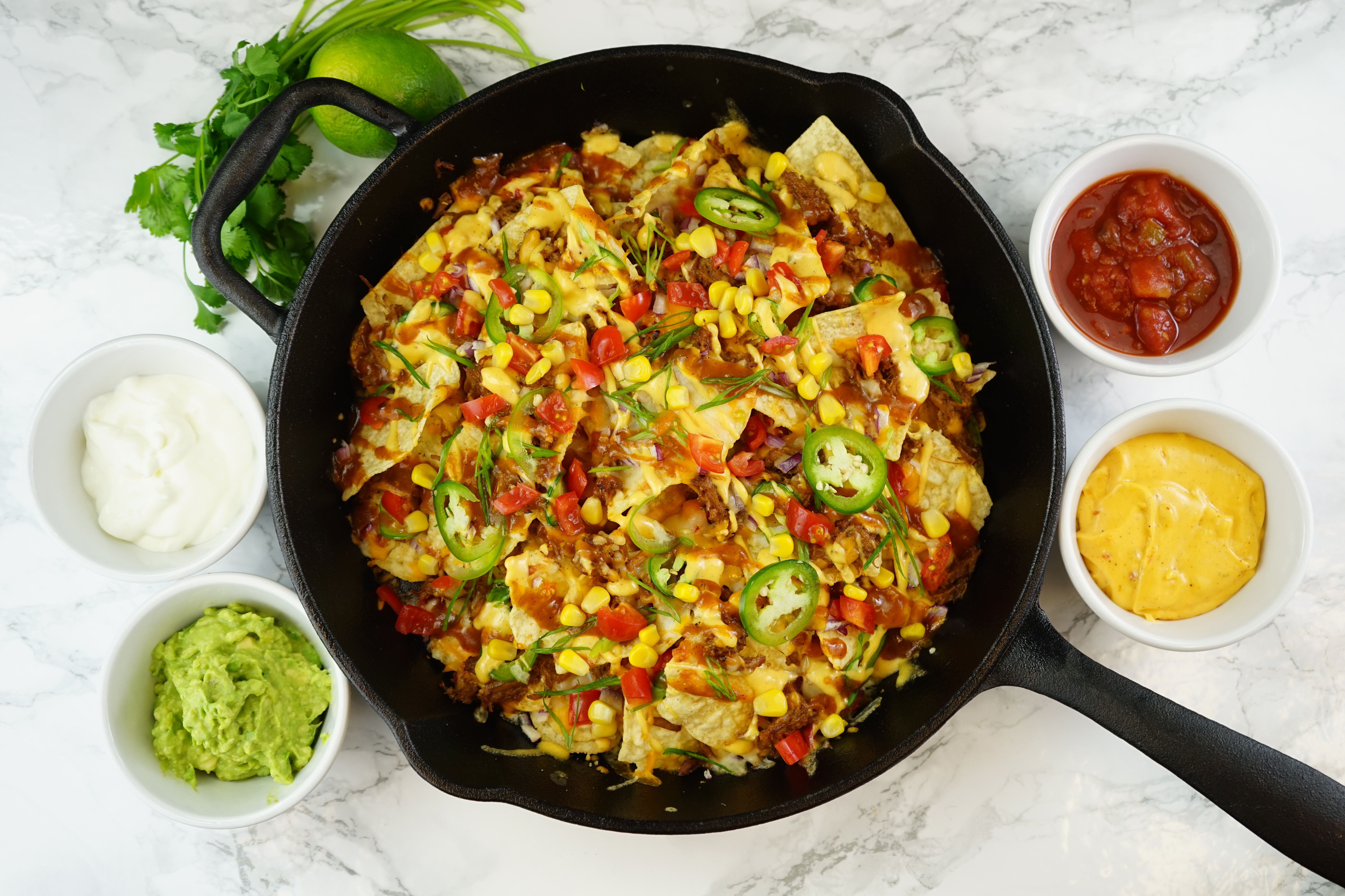 Instant Pot Pulled Pork Nachos