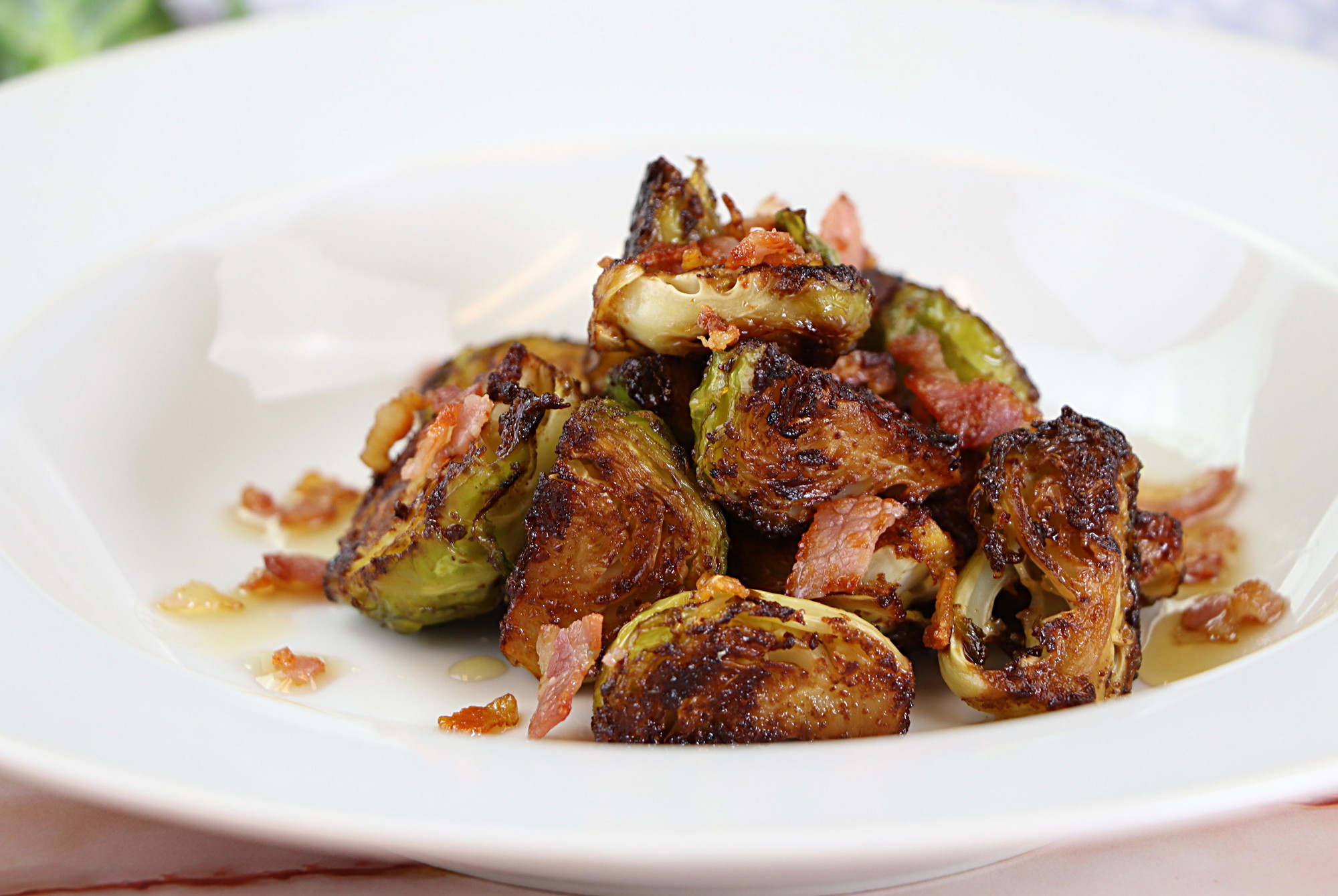 Maple Bacon Brussel Sprouts