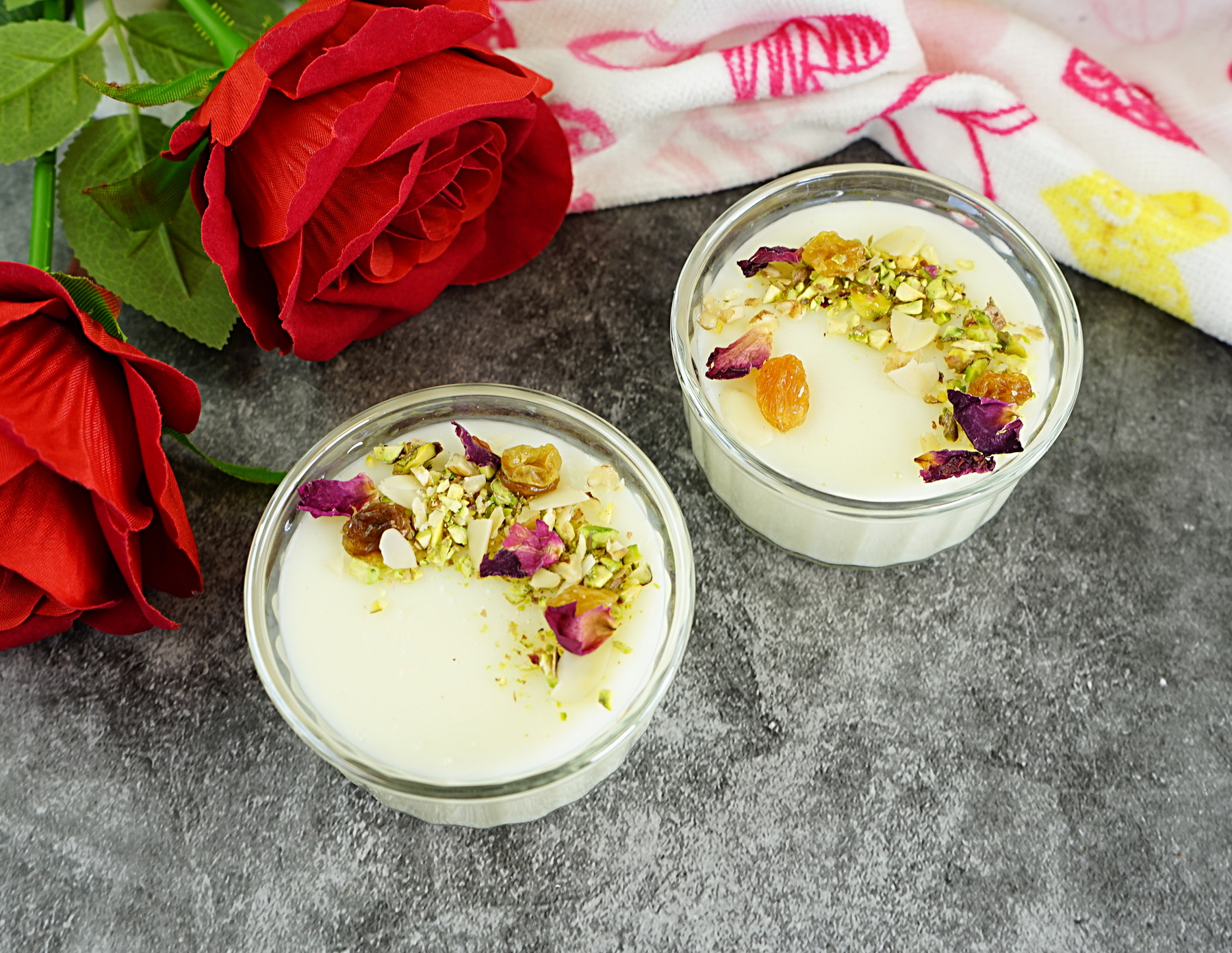 Rosewater Pudding