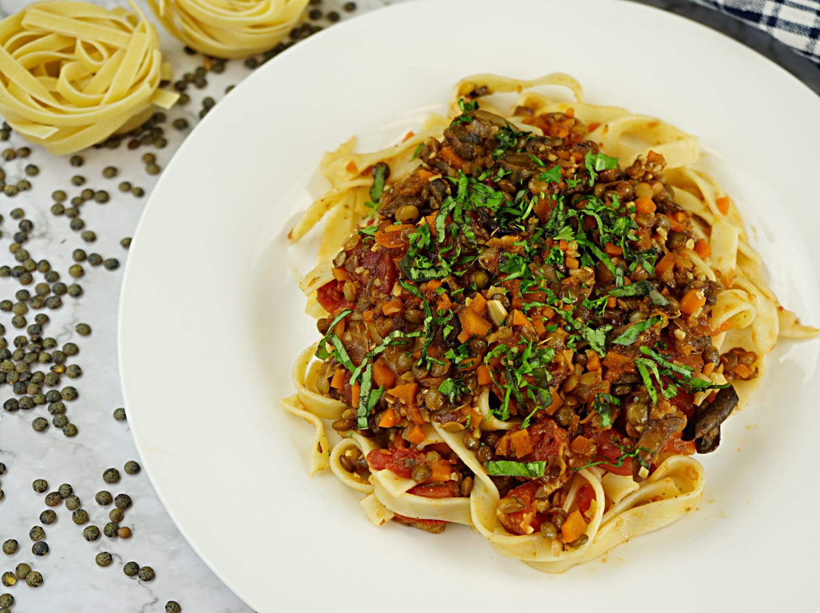 Lentil Bolognese