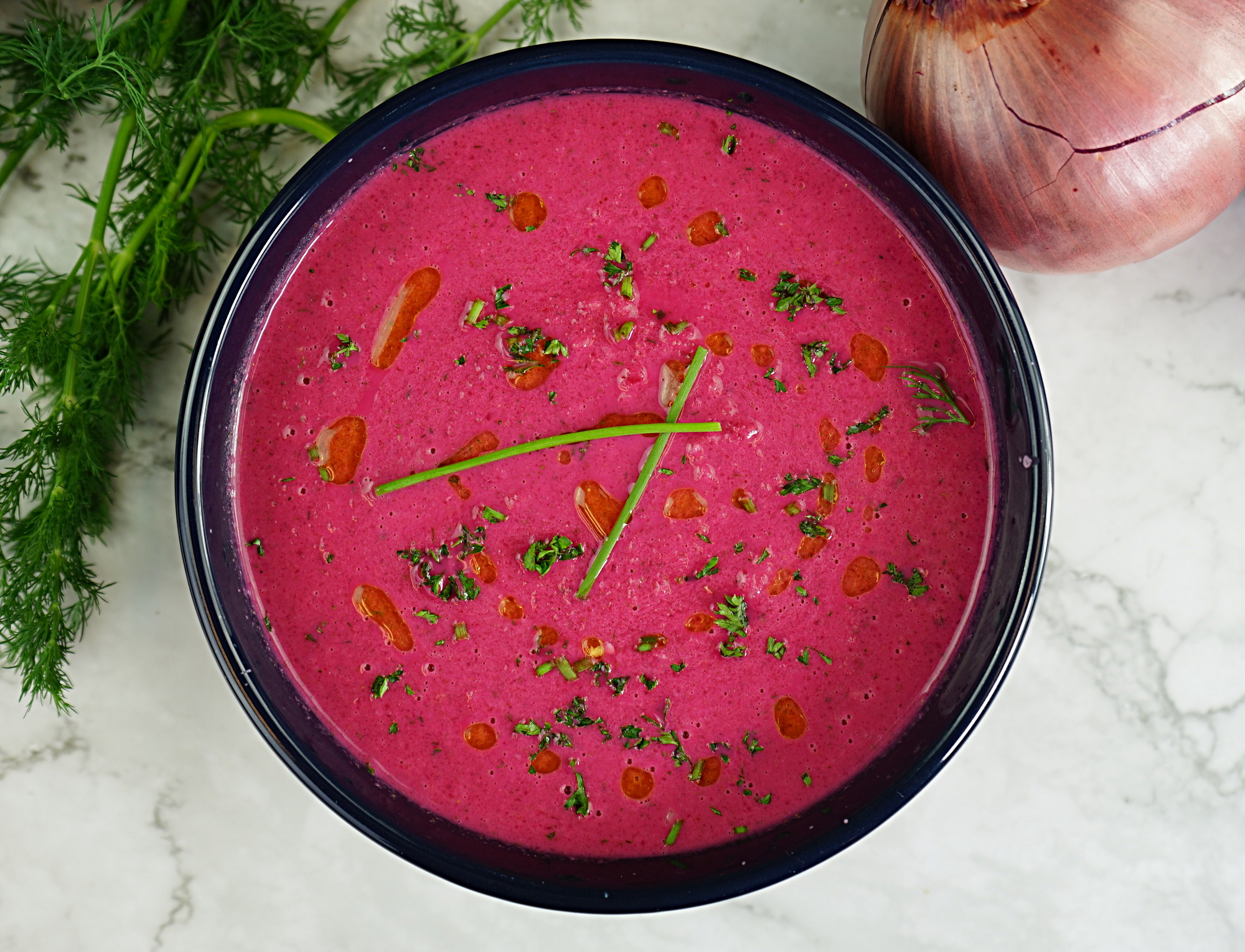 Cold Beetroot Soup