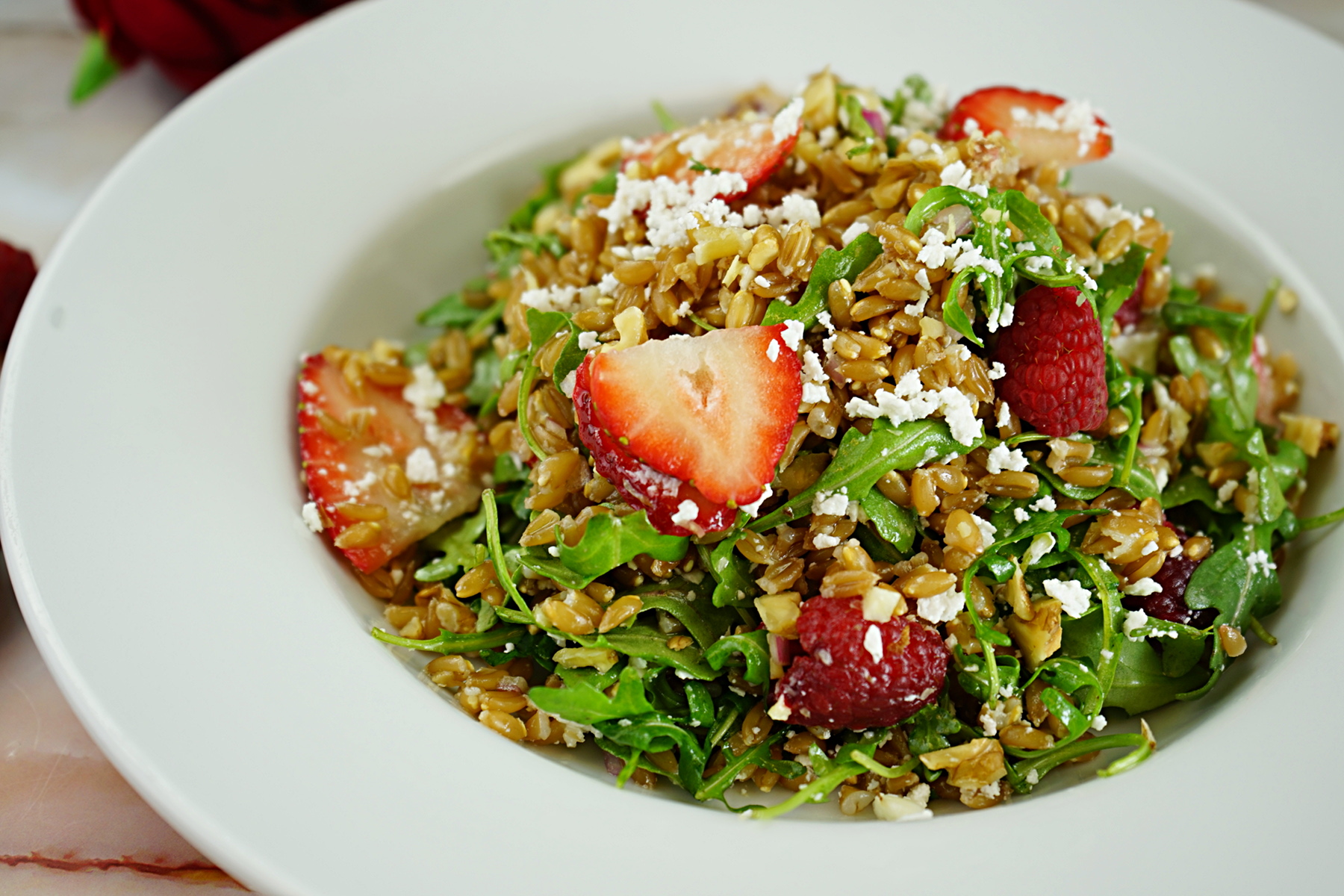 Berry Farro Salad