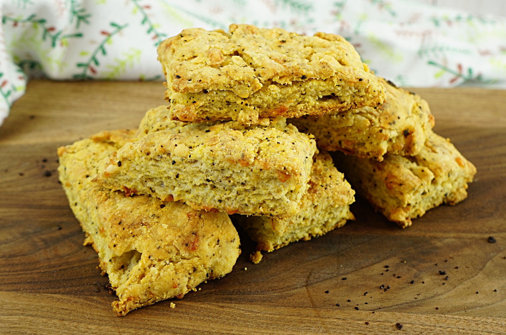 Urfa Biber Cheese Cornmeal Biscuits