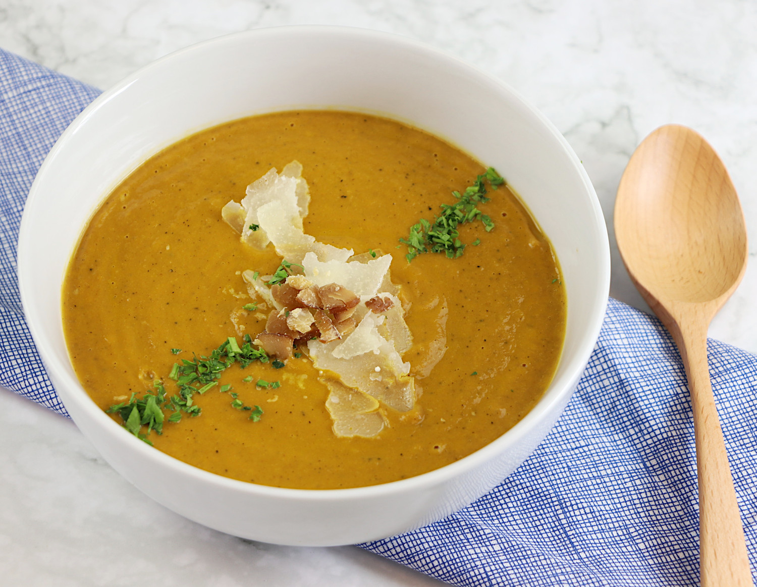 Silky Chestnut and Truffle Soup