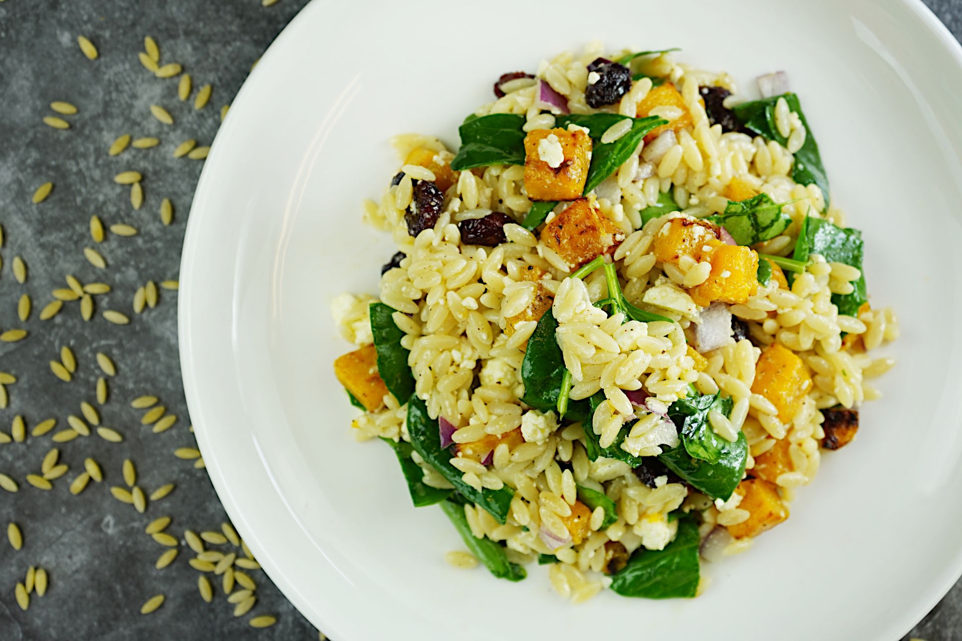 Butternut Squash Orzo Salad