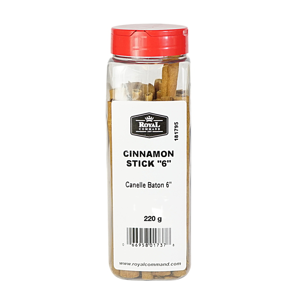 Cinnamon Sticks 6 inches 220 g Royal Command