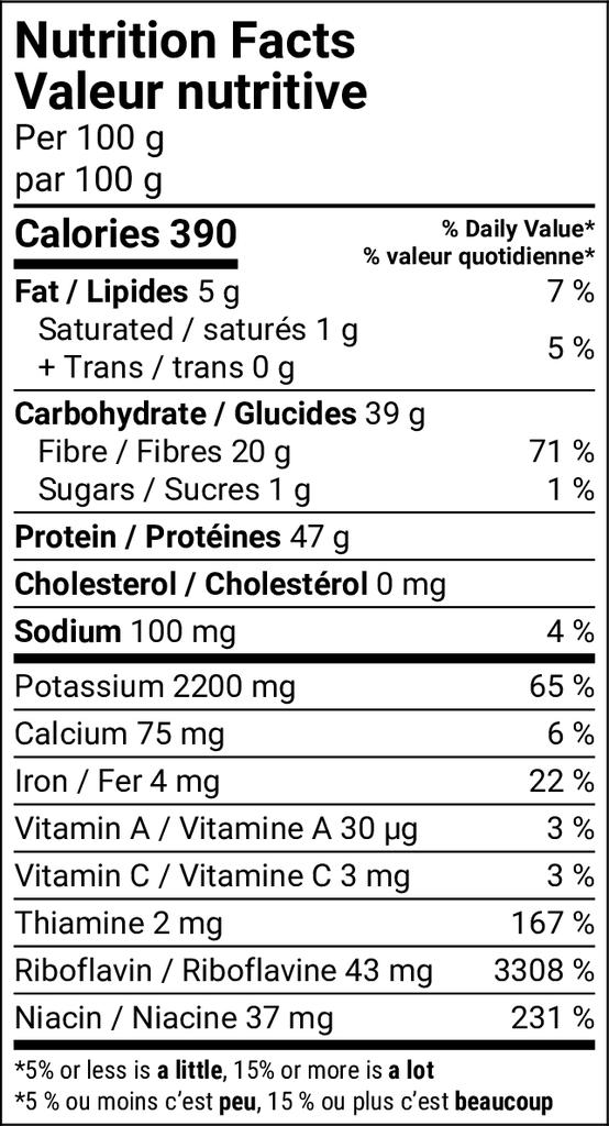 Nutritional Facts [8765577] 152564_NF.jpg