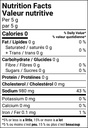 Nutritional Facts [8765961] 152435_NF.jpg