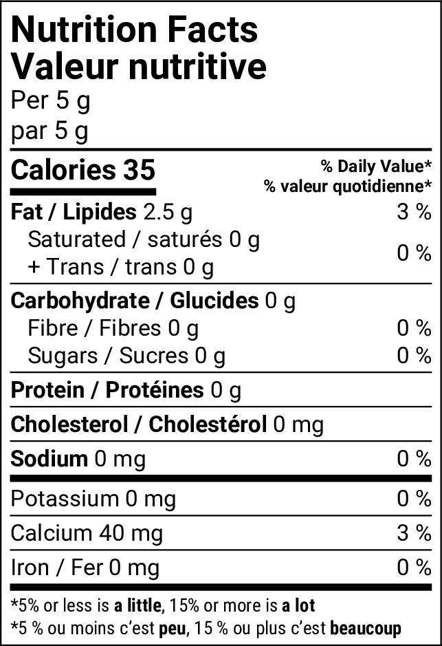 Nutritional Facts [8765974] 152126_NF.jpg