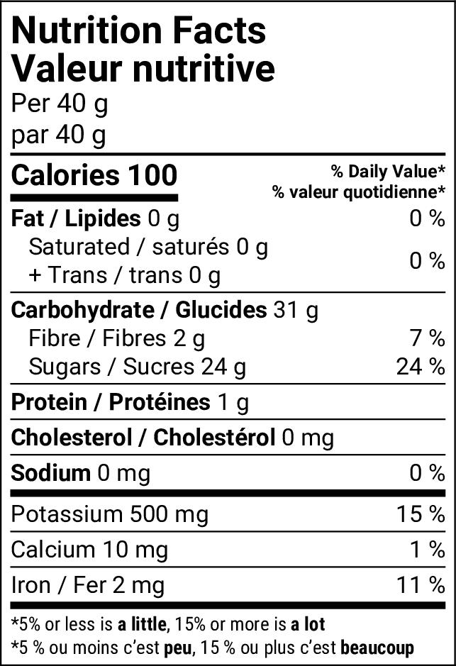 Nutritional Facts [8768984] 240119_NF.jpg