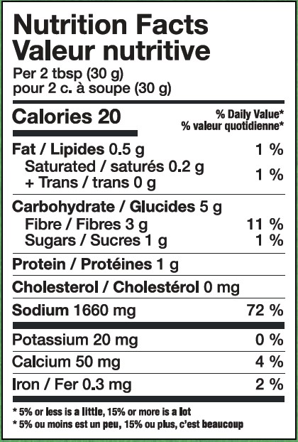 Nutritional Facts [8769686] 101326-12_NF.jpg