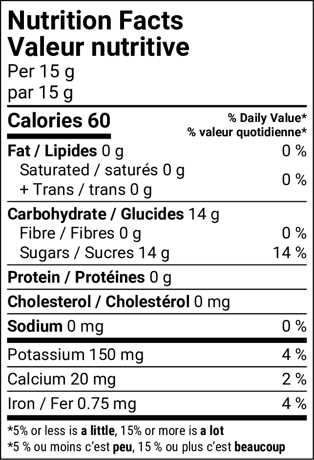 Nutritional Facts [8782796] 258039_NF.png