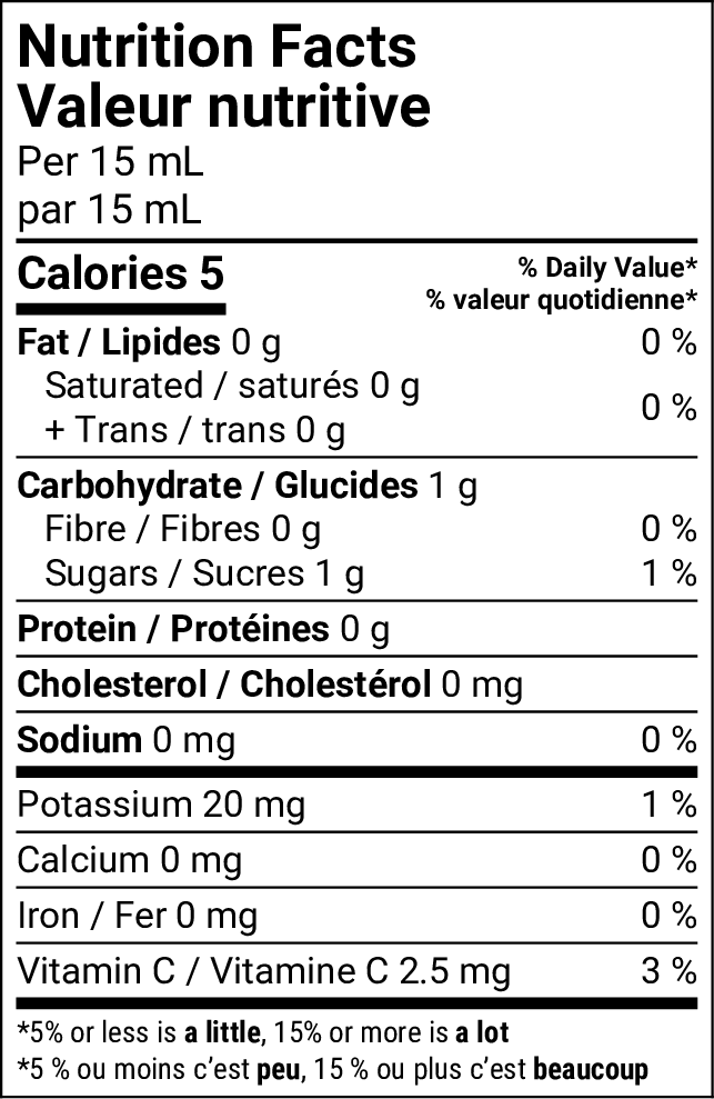 Nutritional Facts [8786920] 153191_NF.png