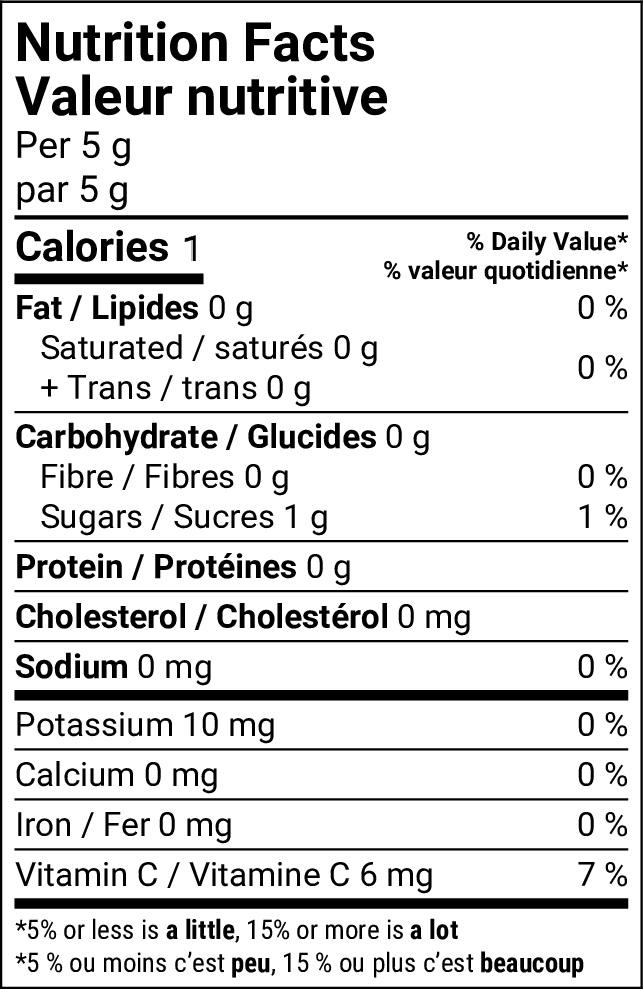 Nutritional Facts [8788749] 184064_NF.jpg