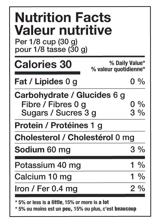 Nutritional Facts [8797467] 060591_NF.jpg