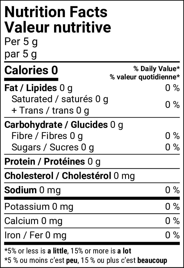 Nutritional Facts [8888429] 152584_NF.jpg