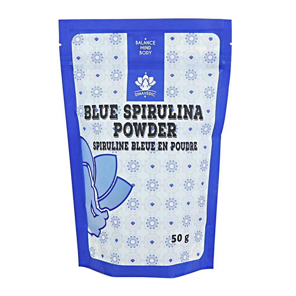 Spiruline Bleue en Poudre 50 g Dinavedic