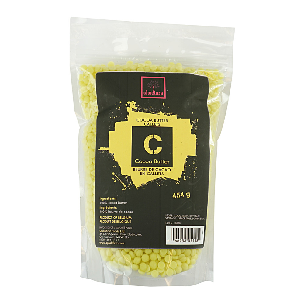 Galets de Beurre de Cacao 454 g Choctura