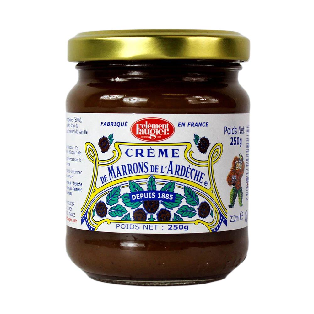 Pâte à tartiner aux marrons sucrée 250 g Faugier