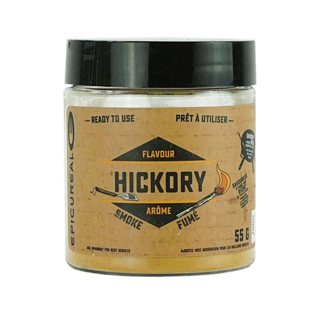 Saveur de Hickory Fumé en Poudre 55 g Epicureal