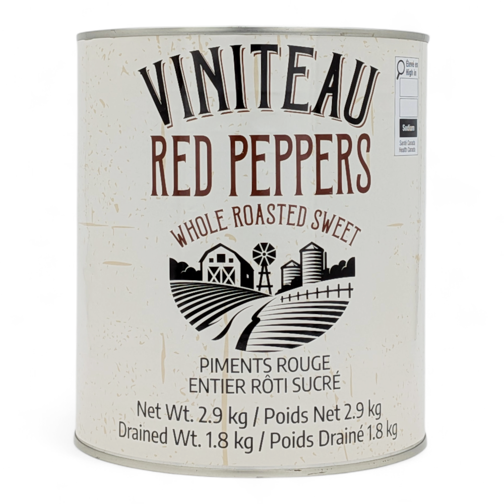 Peppers Roasted Sweet Red 3 kg Royal Command