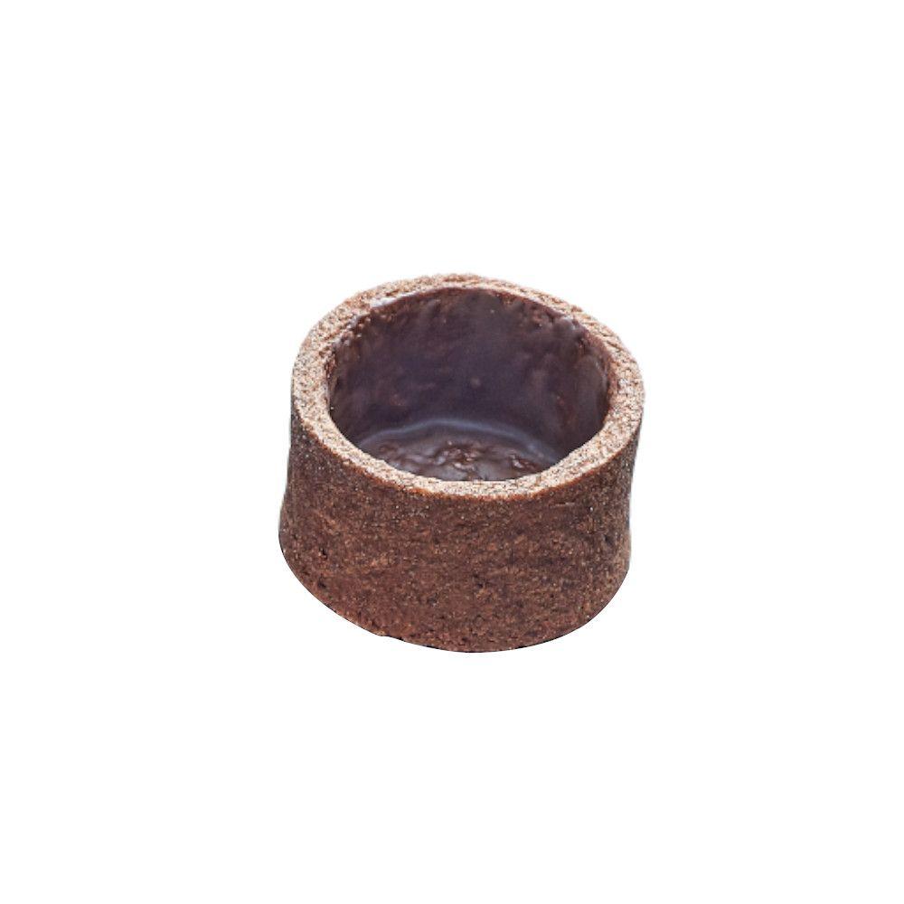 Chocolate Tart Shells Mini Round 3.3cm 210 pc La Rose Noire