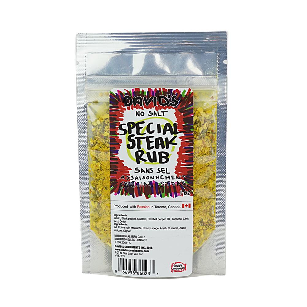 Special Steak Rub- 1 oz Davids