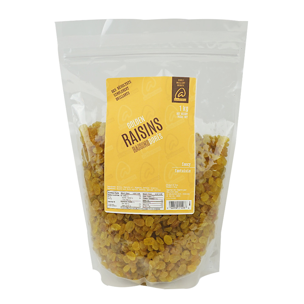 Raisins Golden (Fancy) 1 kg Fruiron