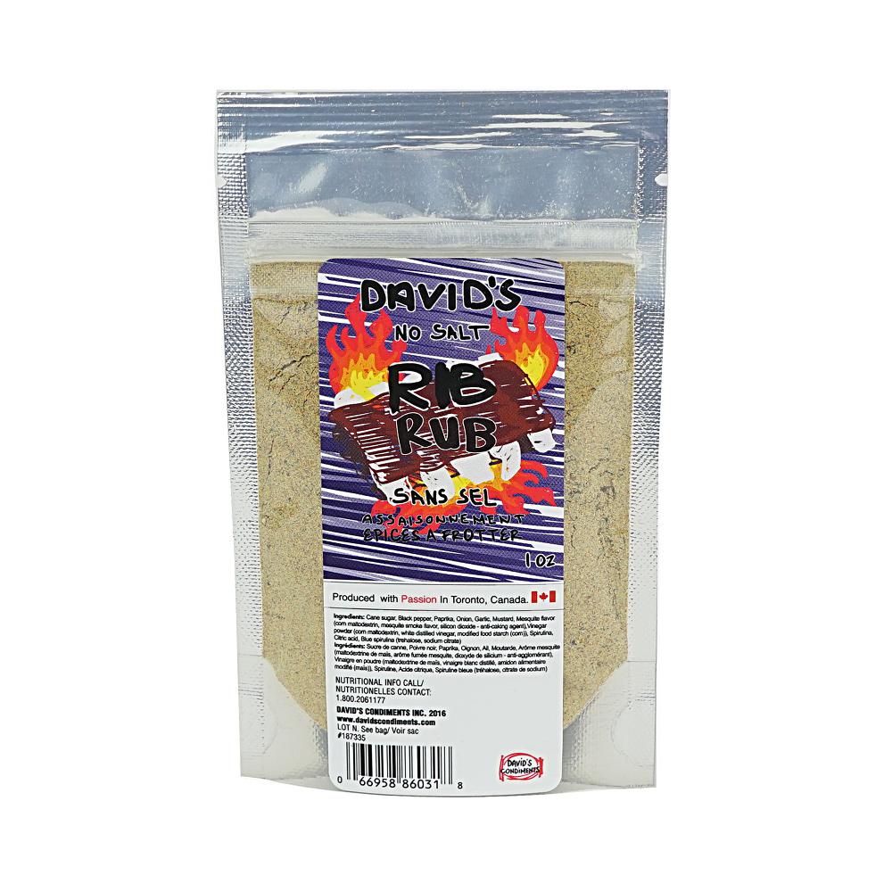 Rib Rub- 1 oz Davids