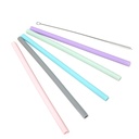 Straw Silicone Assorted Set - 6 pc Artigee