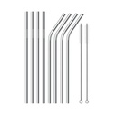 Straw Stainless Steel Assorted Set 6 pc Artigee