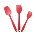 Spatule et Cuillère Silicone Red Set 1 pc Artigee