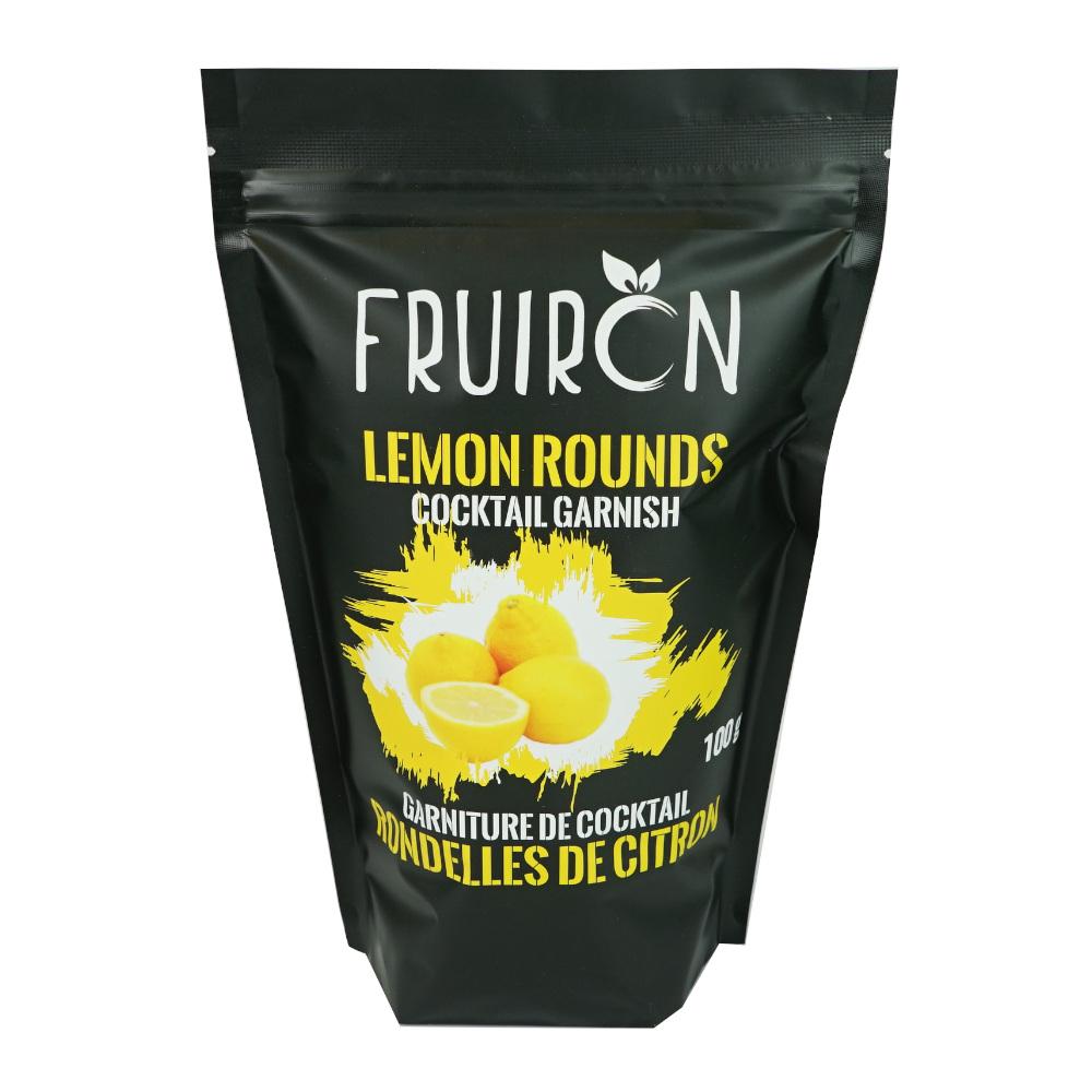 Lemon Rounds Cocktail Garnish 100 g Fruiron