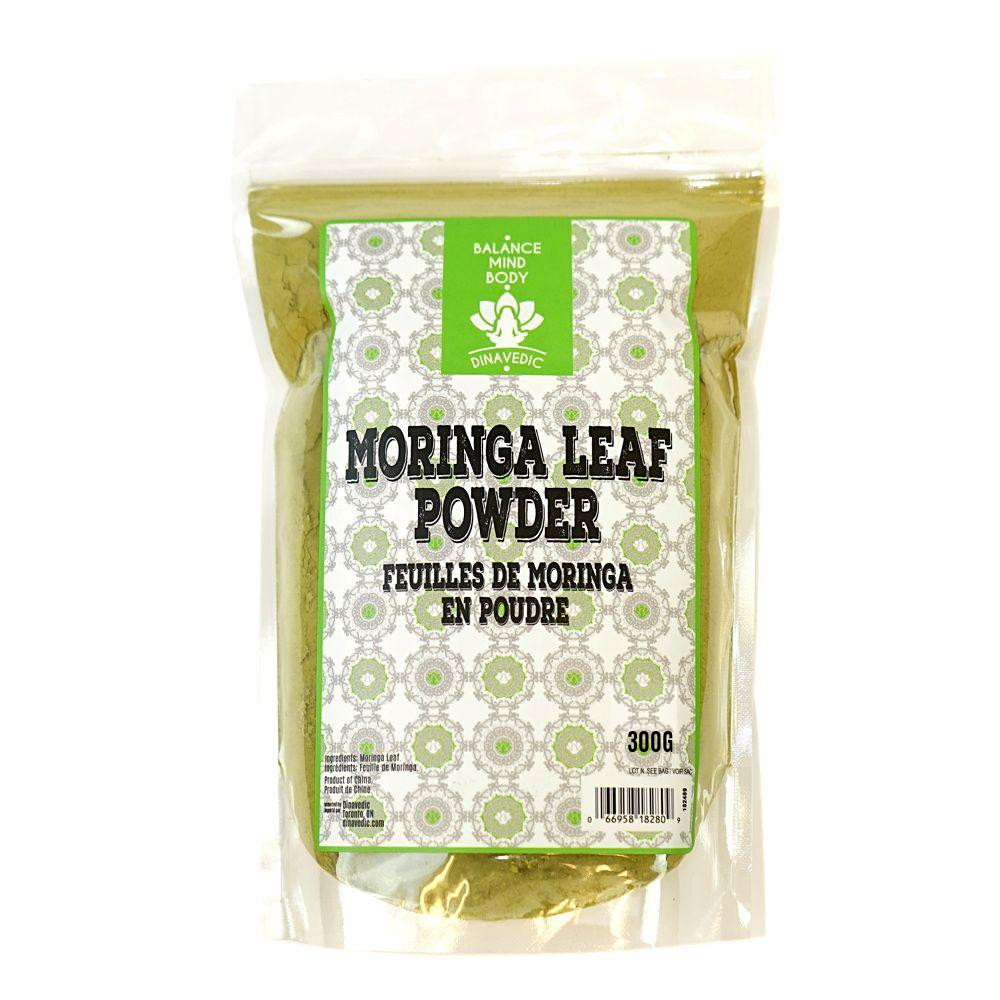 Feuilles de Moringa en Poudre - 300 g Dinavedic