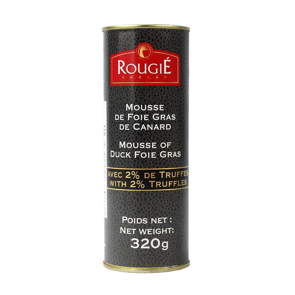 Mousse Foie Gras Canard +2% Truffe 320 g Rougie