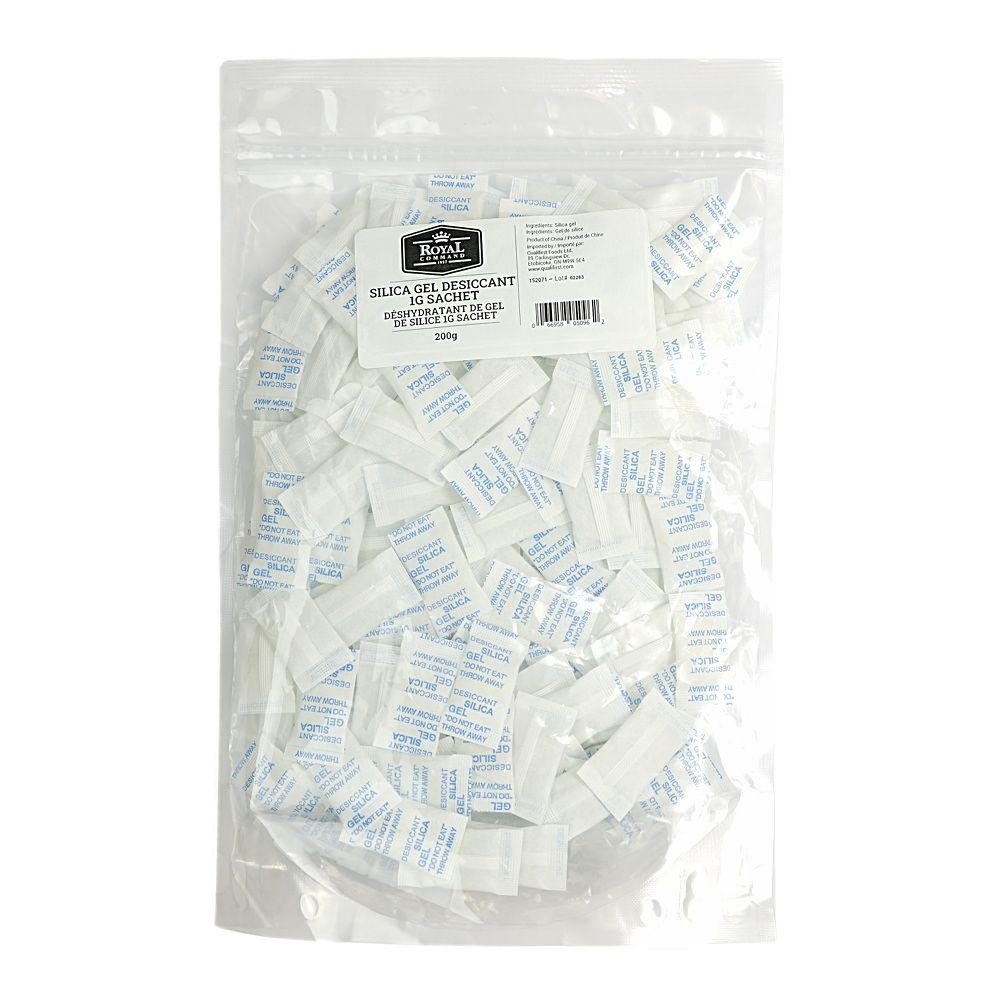 Silica Gel Desiccant 1g Sachet- 200 g Royal Command