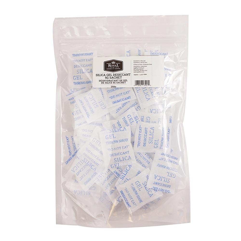 Silica Gel Desiccant  5g Sachet - 250 g Royal Command