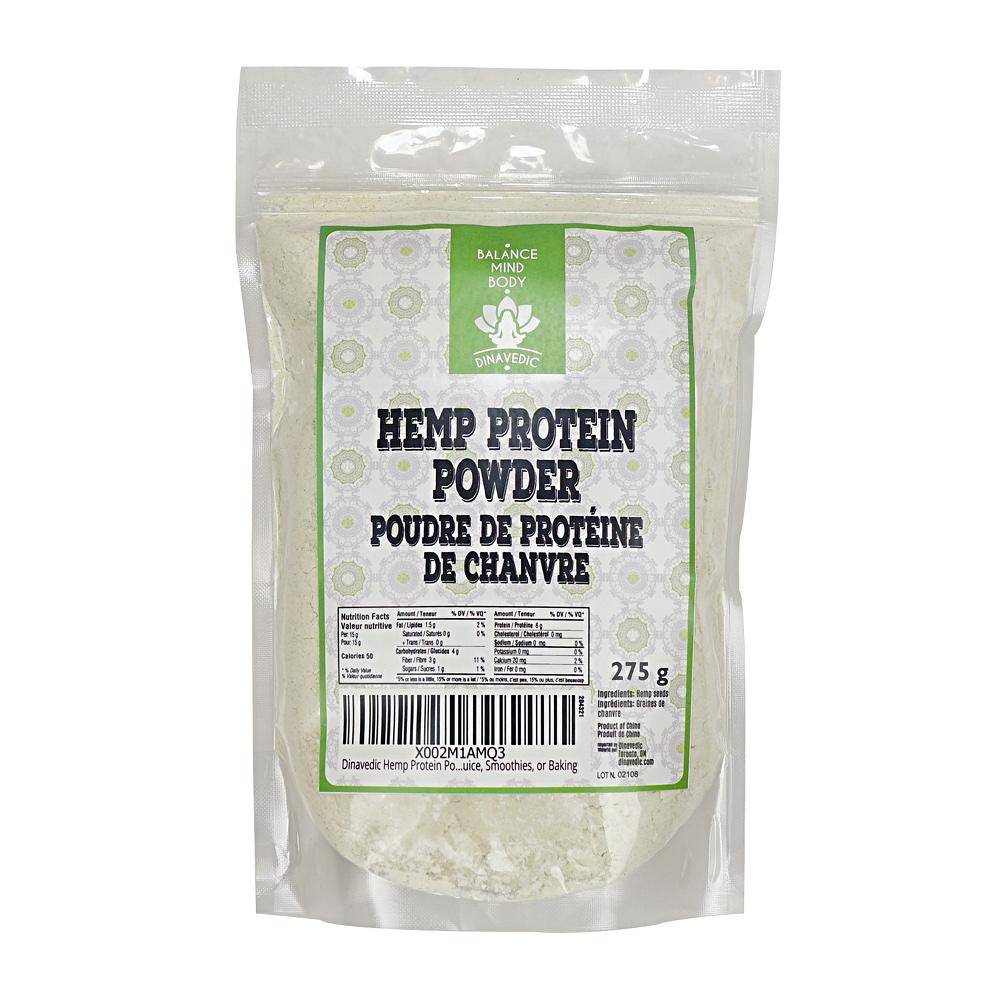 Hemp Protein Powder - 275 g Dinavedic