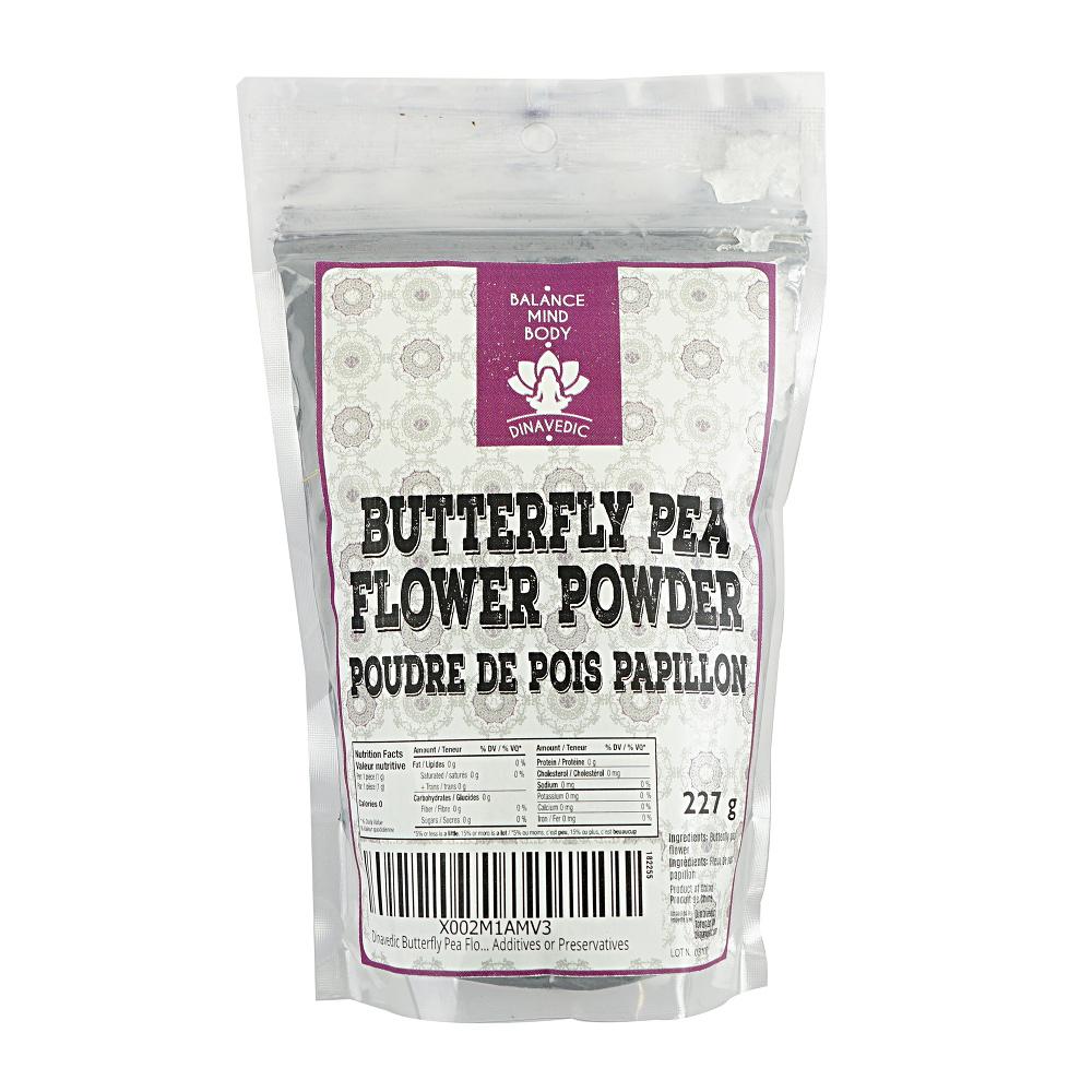 Poudre de fleur de pois papillon 227 g Dinavedic