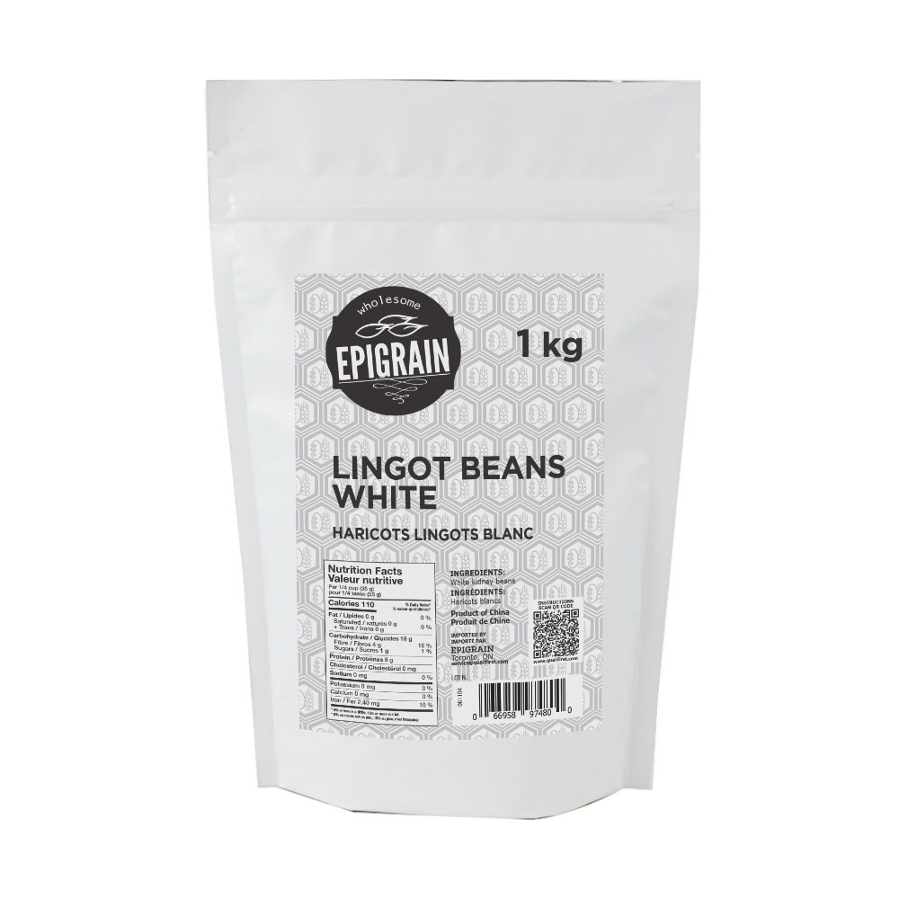 Haricots Lingot Blancs 1 kg Epigrain
