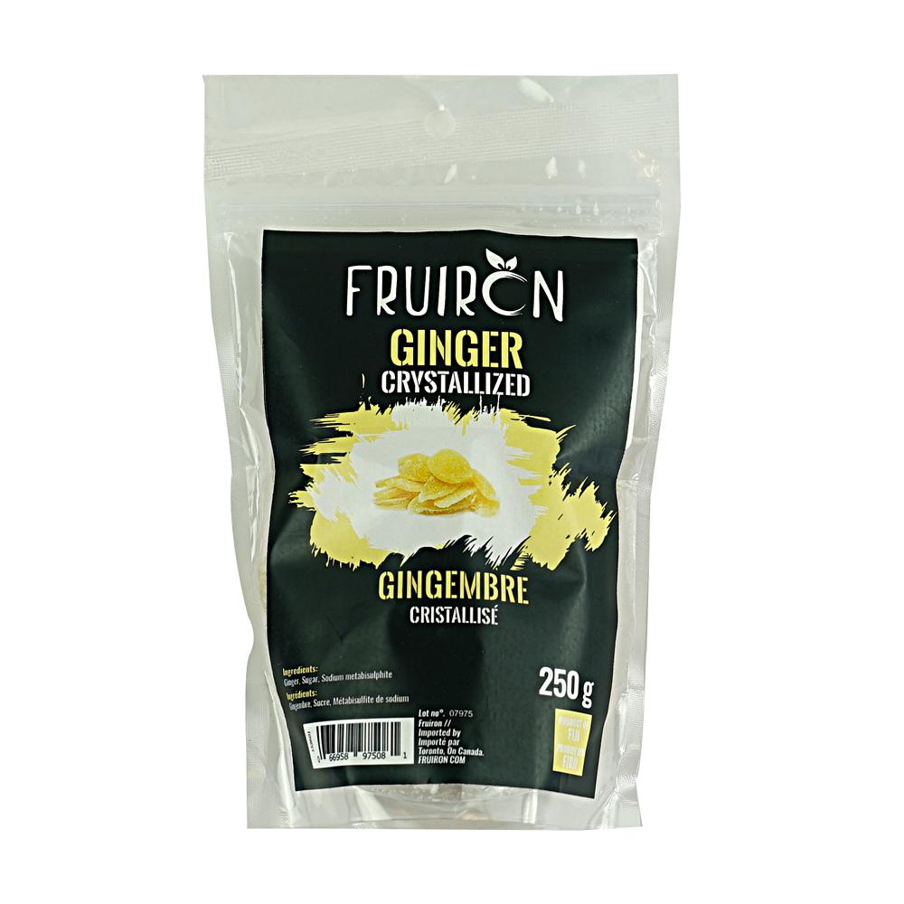 Gingembre confit 250 g Fruiron