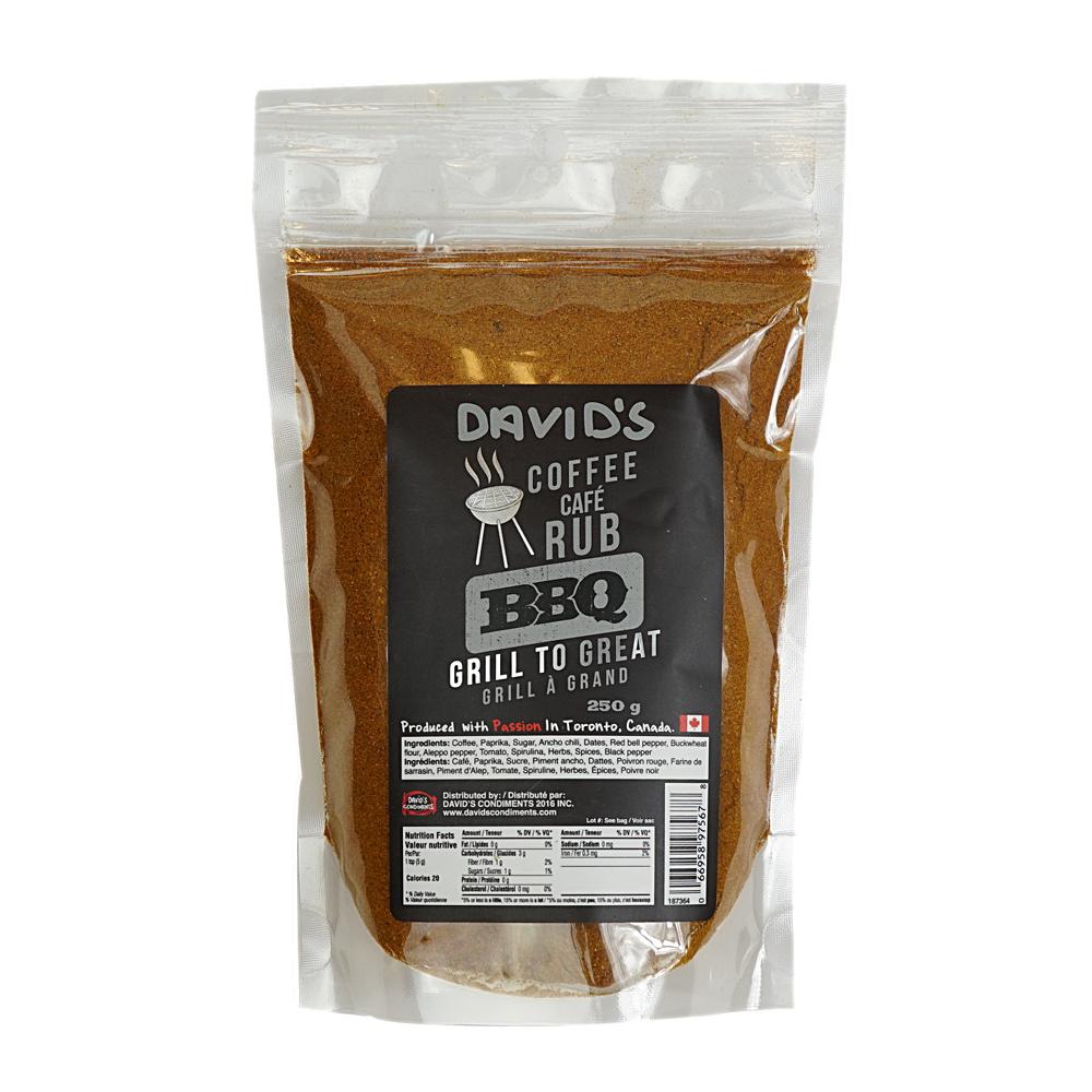 Coffee Rub 250 g Davids