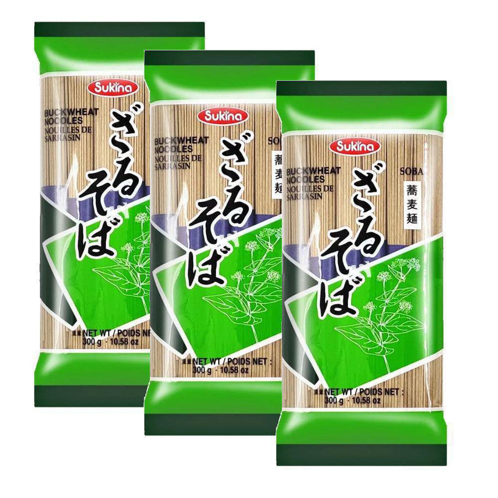 Nouilles Soba Sarrasin Corée 3 x 300 g Sukina