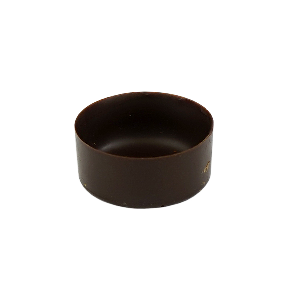 Chocolat Coquille Origine Unique Slim Extra Mini Rond 2.9cm 392 pc La Rose Noire